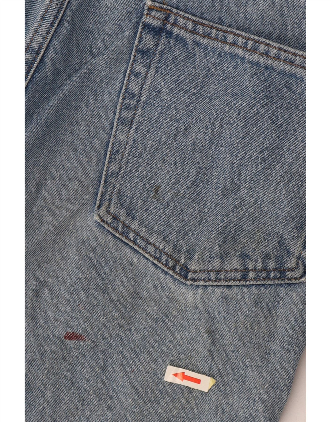 L.L.BEAN Short en Jean Homme W34 Grand Bleu Coton