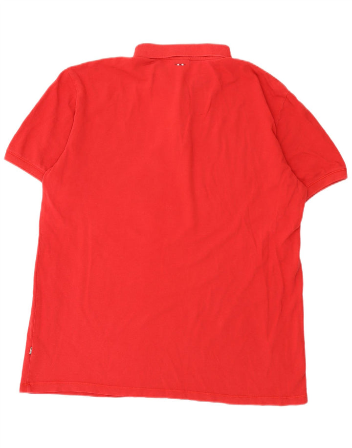Napapijri Polo Homme 2XL Rouge
