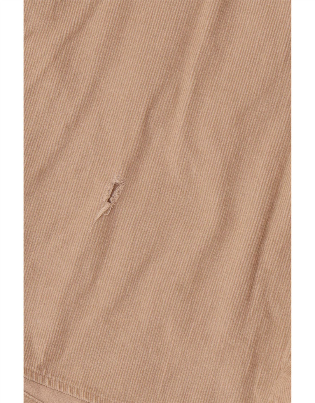COTTON CLUB Chemise Velours Côtelé Homme Large Beige Coton