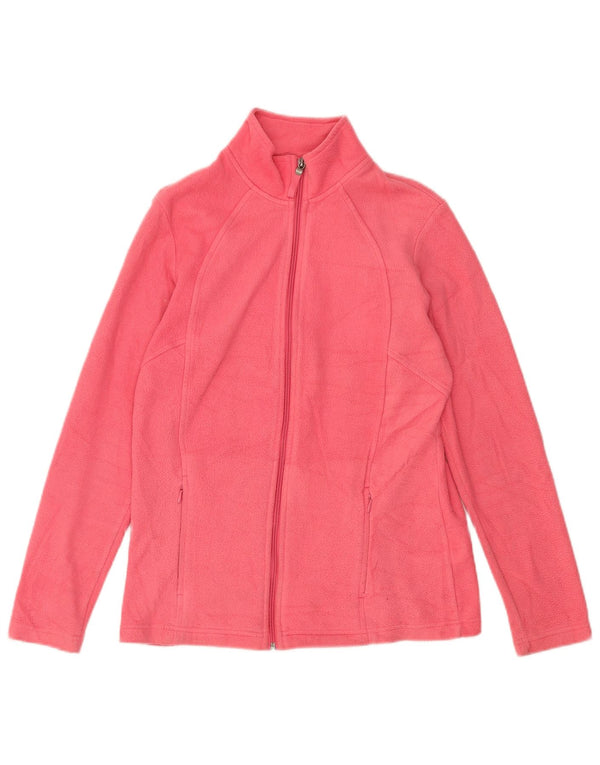 Marks & Spencer Veste polaire pour femme UK 10 Small Rose Polyester