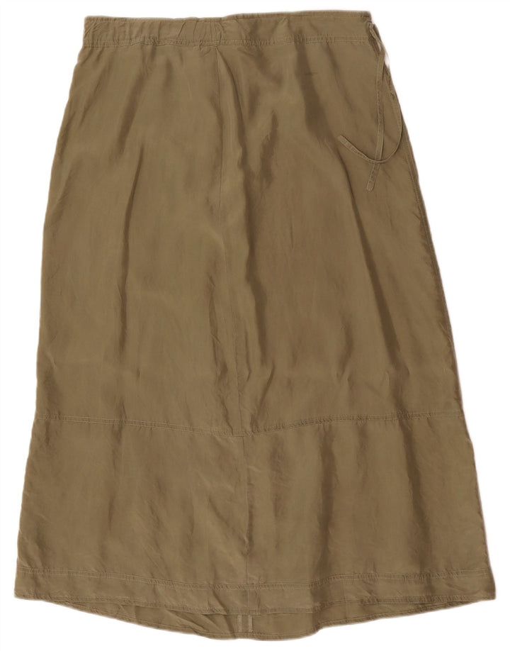 Jupe Midi Femme Vintage W34 Grand Kaki