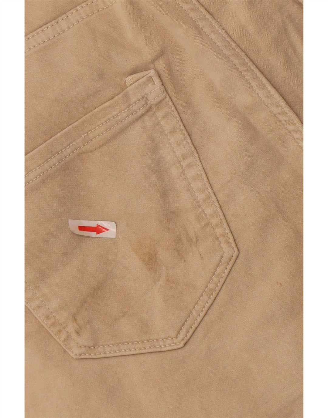 Zara Short Cargo Sport Homme Beige Moyen Coton