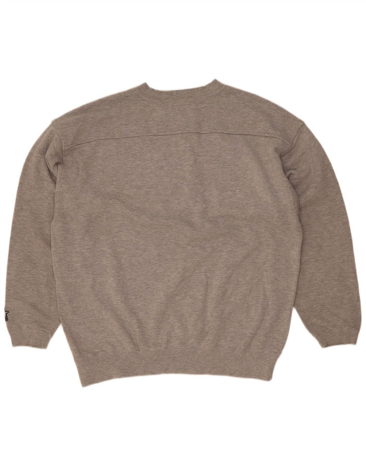 Starter Mens New Maxico State Graphic Sweatshirt Jumper Grand Gris Moucheté