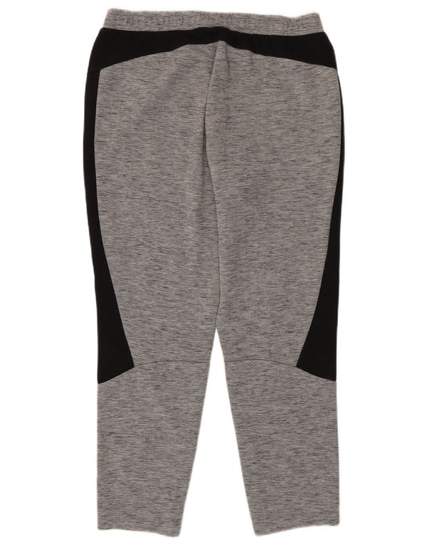 Puma Pantalon de Survêtement Homme Large Gris Colorblock Cotton