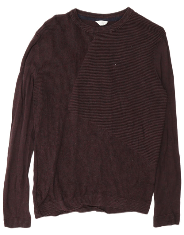 Jack & Jones Pull Core Regular Fit Boat Neck Homme Bordeaux Moyen