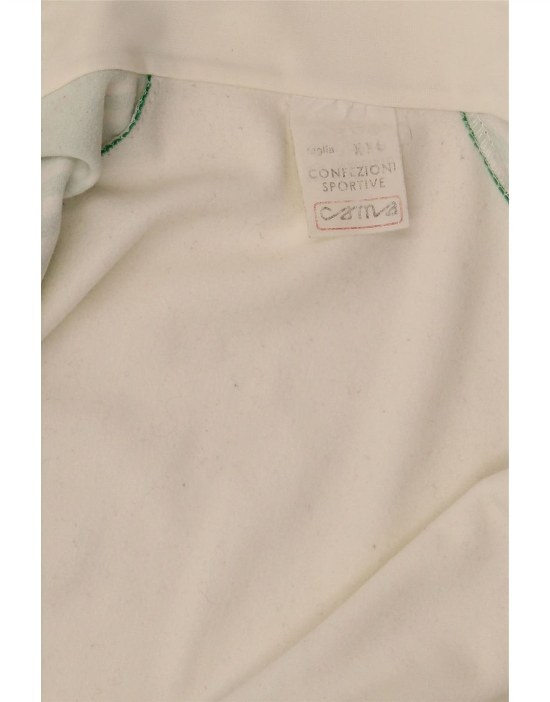 vintage Mens Survêtement Top Veste 2XL Blanc Colourblock Nylon