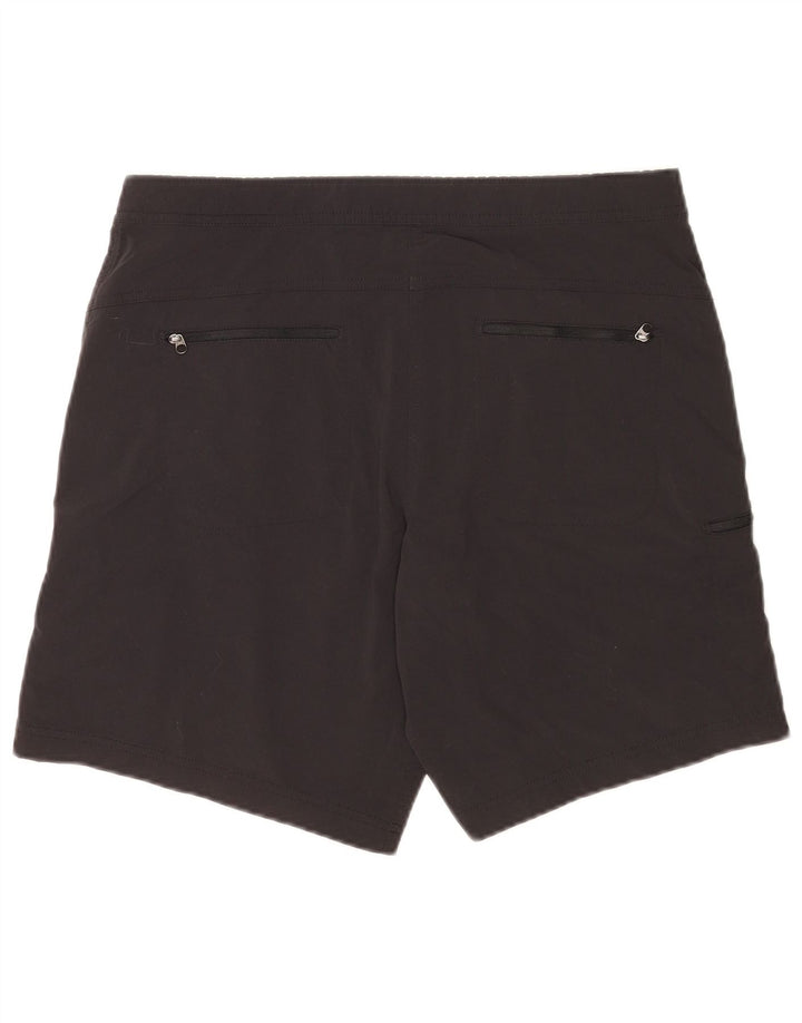 L.L.Bean Short cargo pour femme US 12 Large W34 Nylon noir