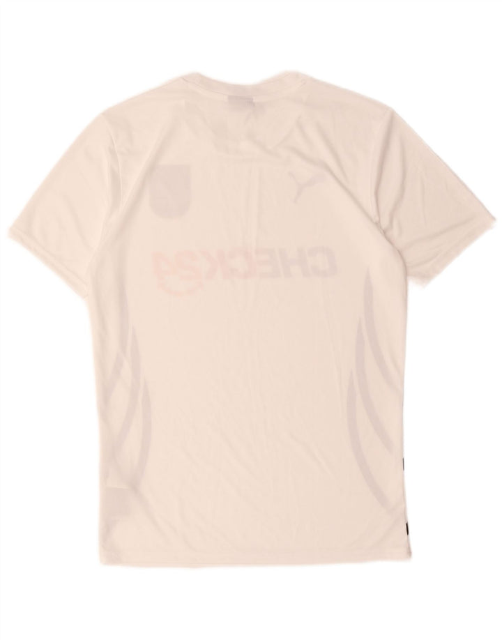 Puma T-Shirt Deutschland Graphic Homme Blanc Petit Polyester