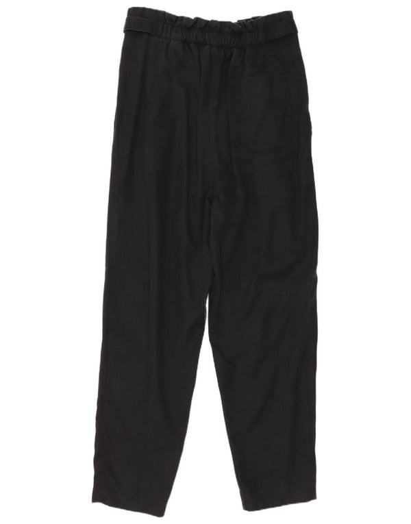Marks & Spencer Pantalon sarouel fuselé pour femme UK 12 Medium W30 L26 Noir