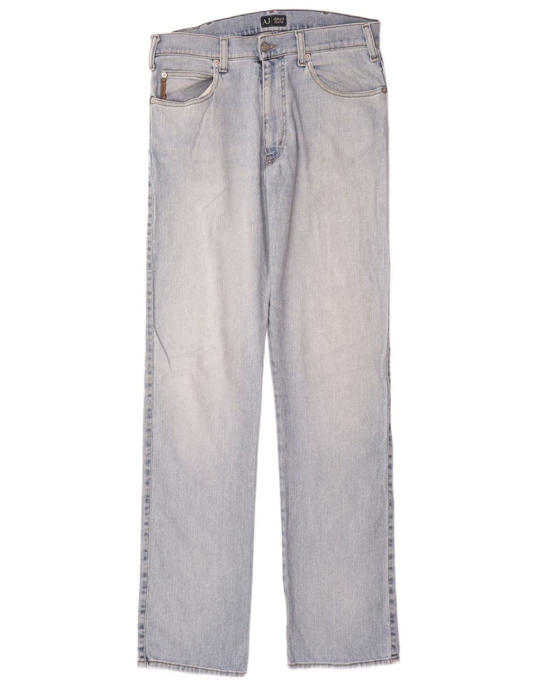 Armani Femme Jean Droit W34 L35 Bleu