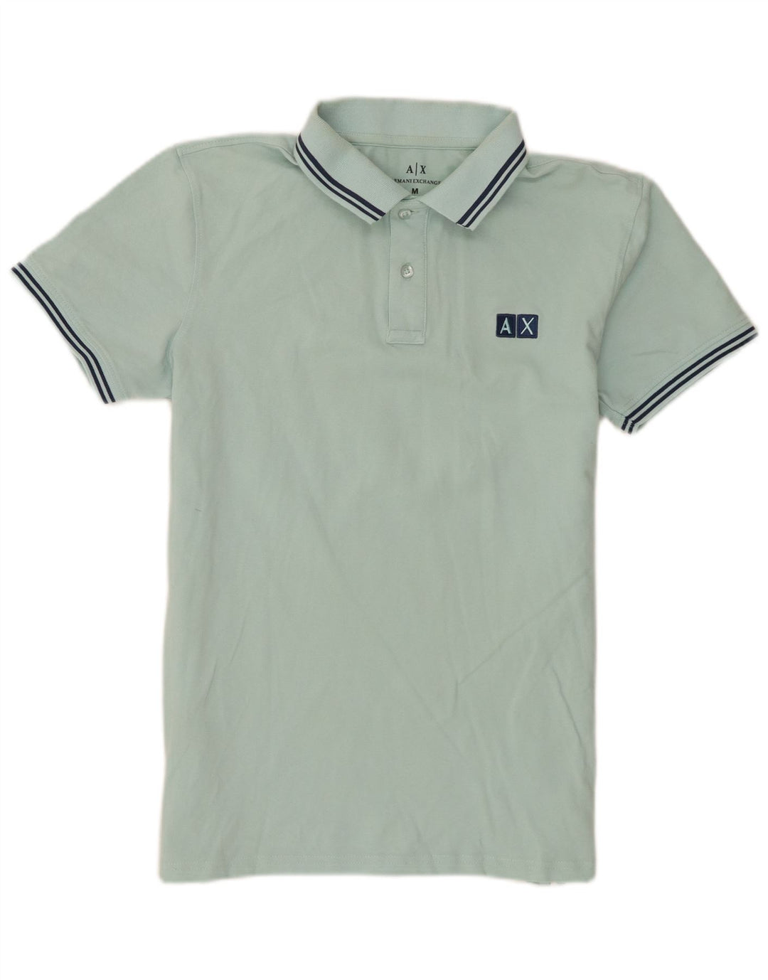 Armani Exchange Polo Homme Grand Bleu Coton