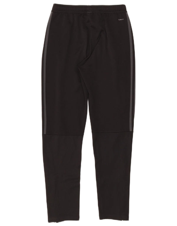 Adidas Pantalon de Survêtement Climalite Garçon 13-14 Ans Noir Polyester