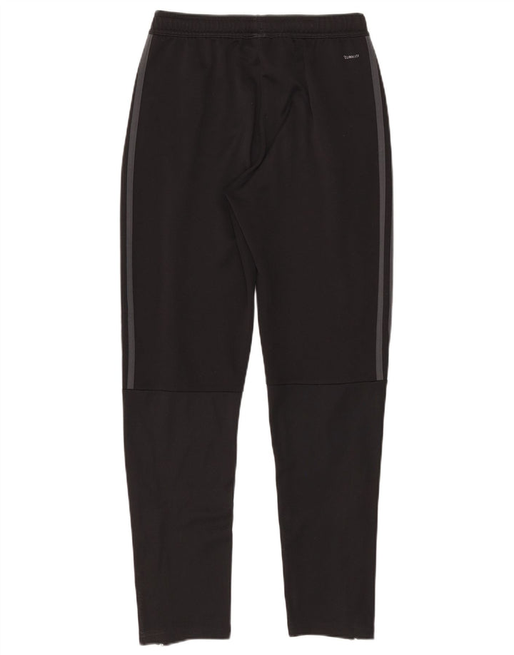 Adidas Pantalon de Survêtement Climalite Garçon 13-14 Ans Noir Polyester