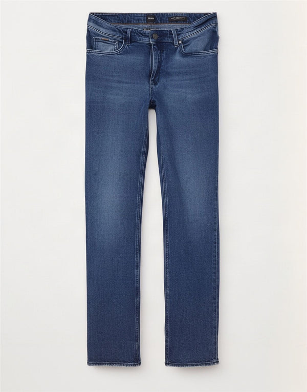 Hugo Boss Jean Slim W36 L32 Bleu Coton Homme