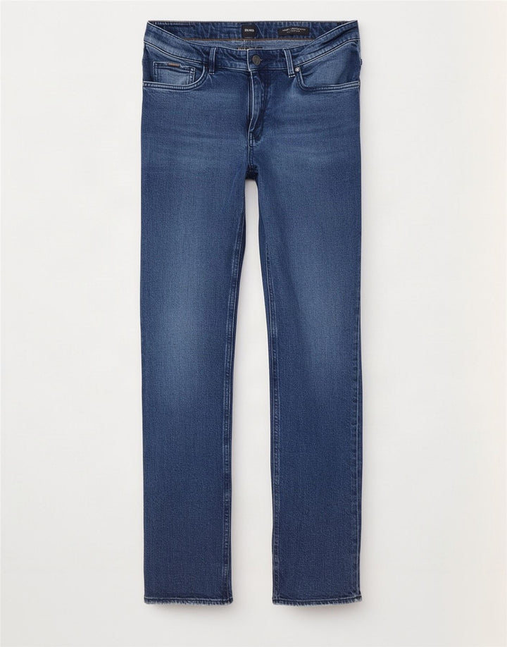 Hugo Boss Jean Slim W36 L32 Bleu Coton Homme