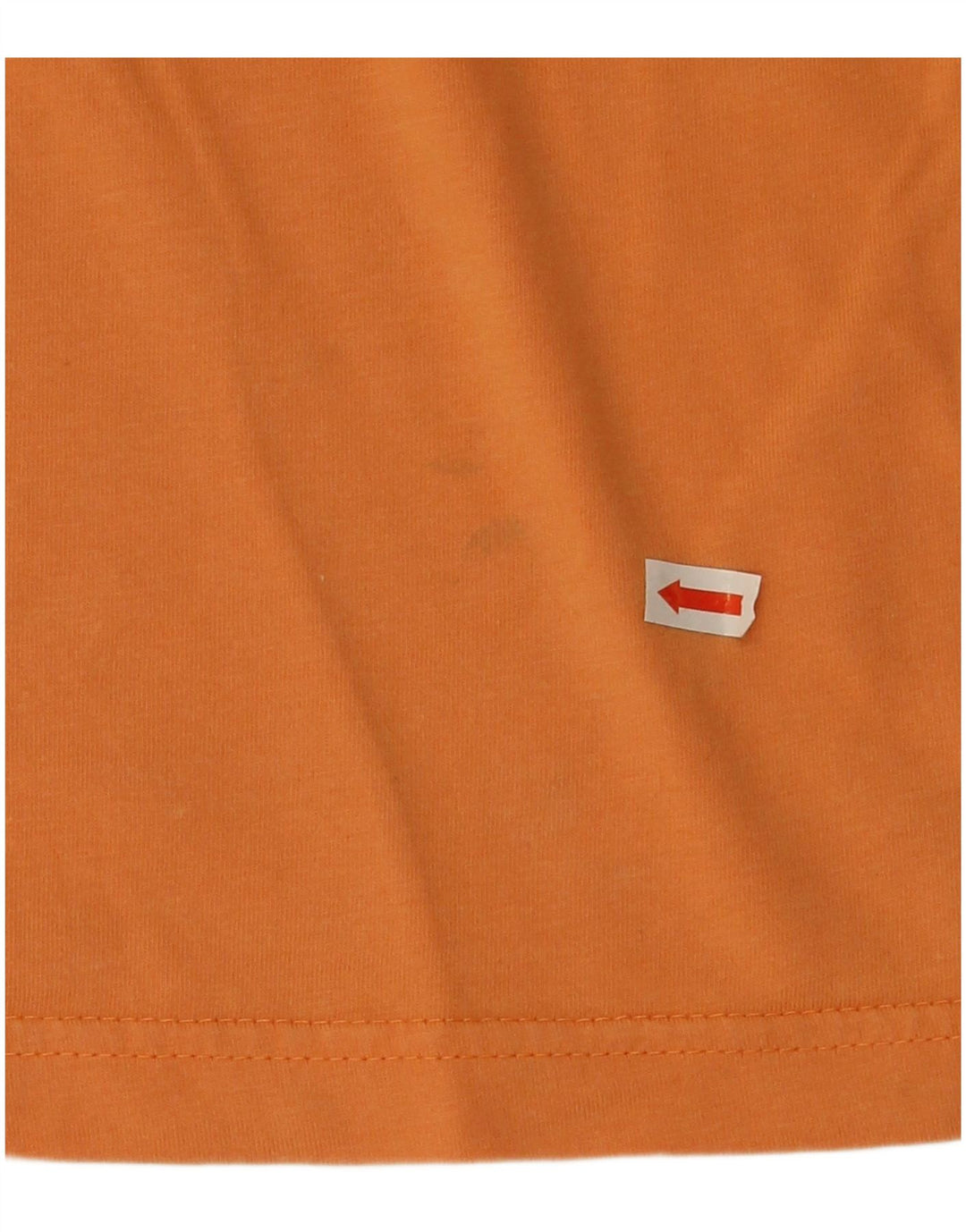 Izod T-Shirt Homme Haut Large Orange Coton