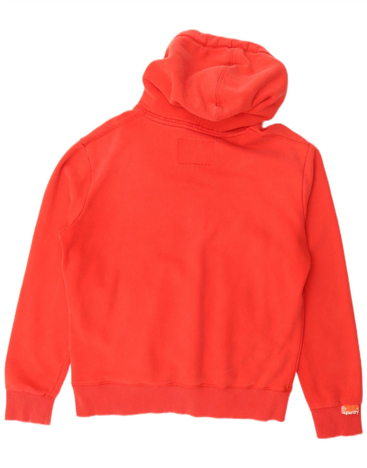 SUPERDRY Pull à capuche Real Graphic pour homme XL Rouge Coton