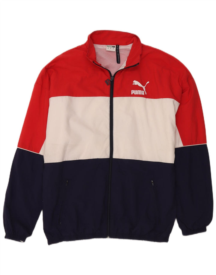 PUMA Veste de Survêtement Graphic Homme Multicolore Colorblock