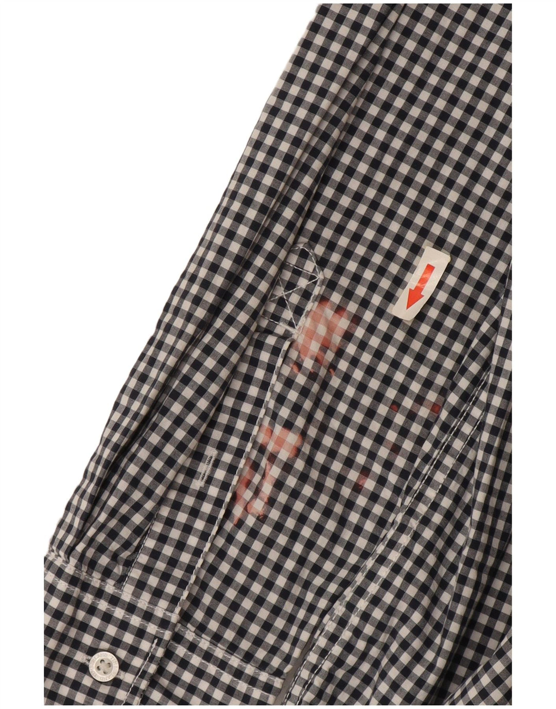 Timberland Chemise Regular Fit Homme Grand Coton Vichy Bleu Marine