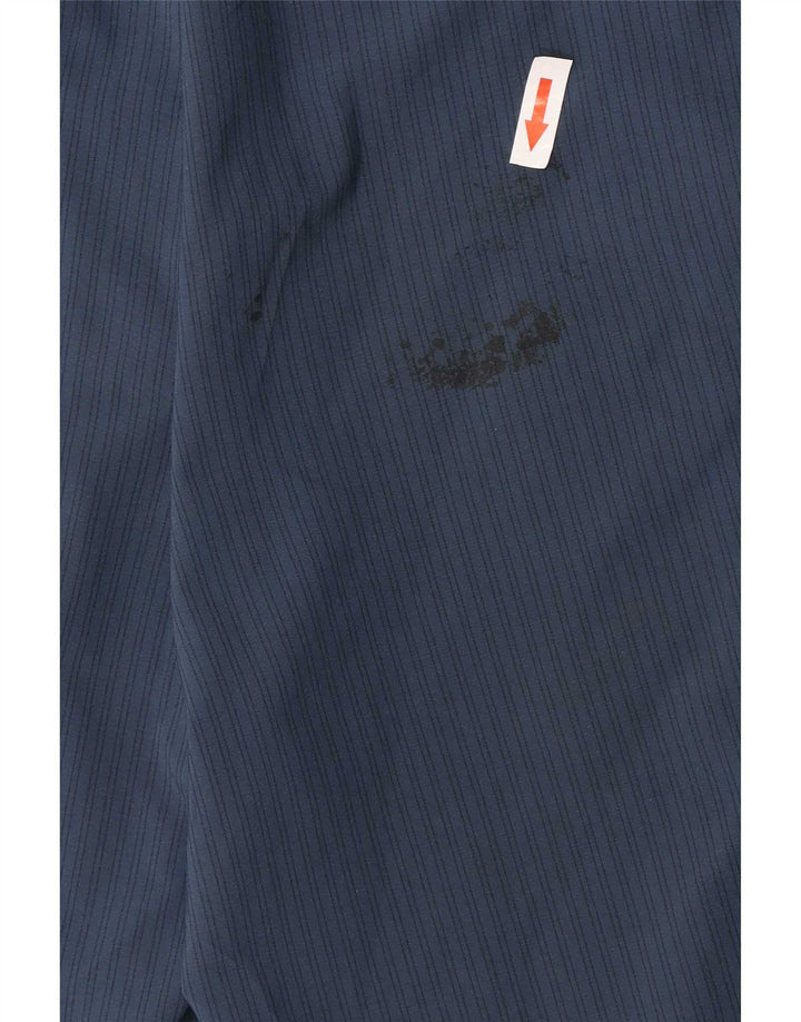 Hurley Short Chino Homme Moyen W31 Bleu Marine Rayé Polyester