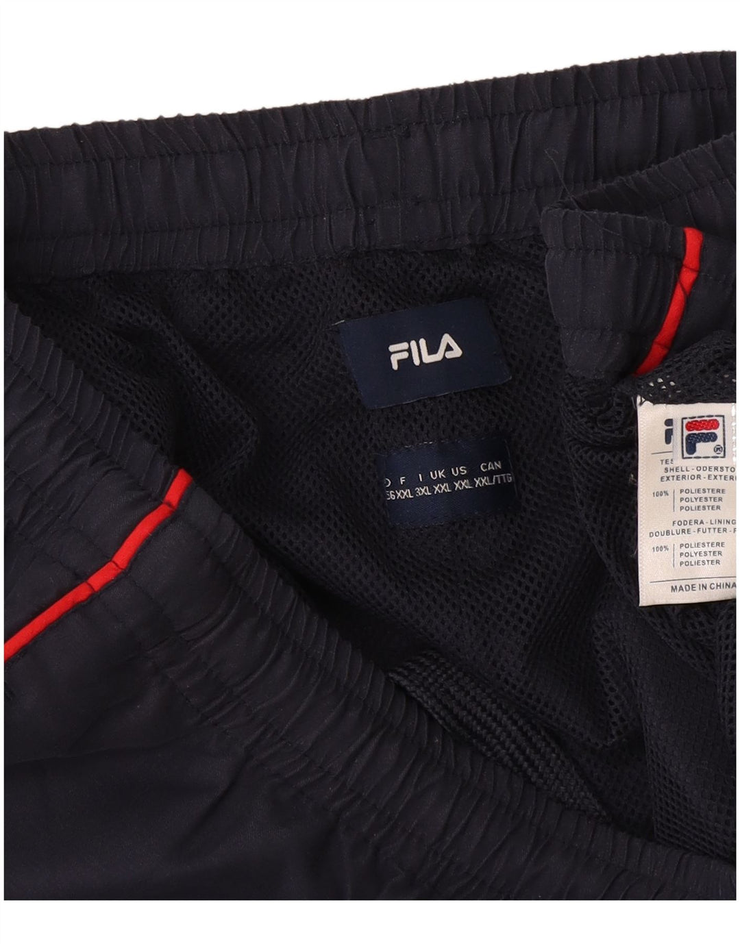 Fila Pantalon de survêtement homme 2XL bleu marine polyester