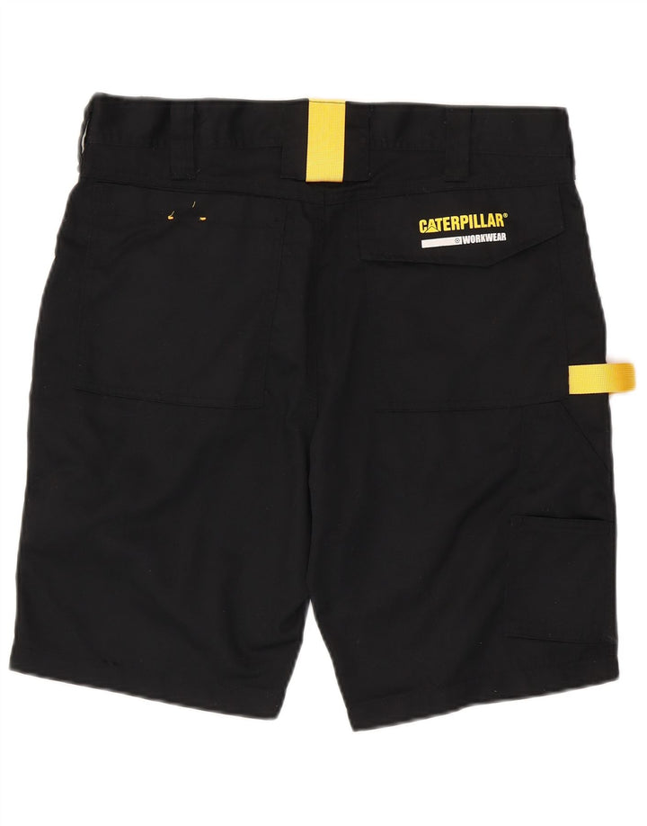 CATERPILLAR Short cargo de travail pour hommes W34 grand noir en polyester