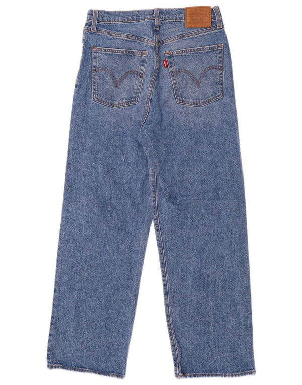 Levi's Jean Droit Ribcage Femme W28 L27 Bleu Coton