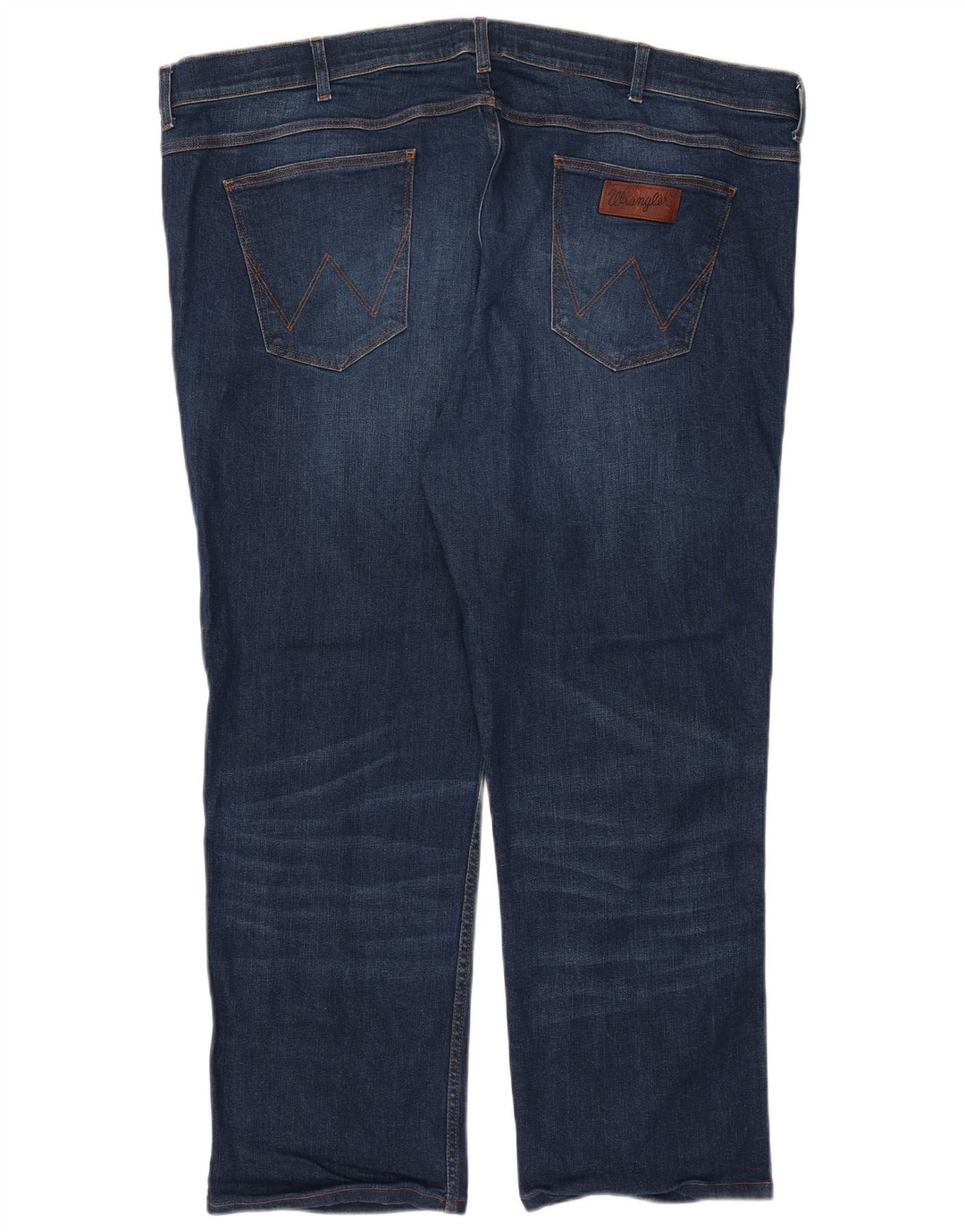 Wrangler Jean droit homme W47 L28 bleu marine