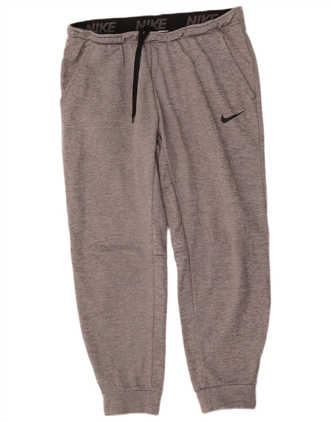 Nike Pantalon de survêtement Therma-Fit pour homme Gris Taille L Polyester