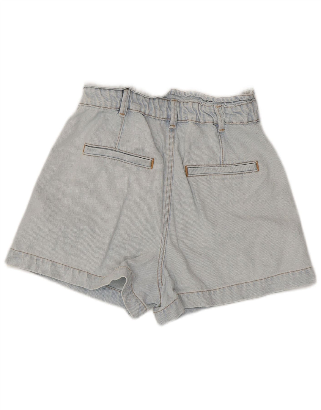Zara Short en jean pour femme EU 38 Small W28 Bleu
