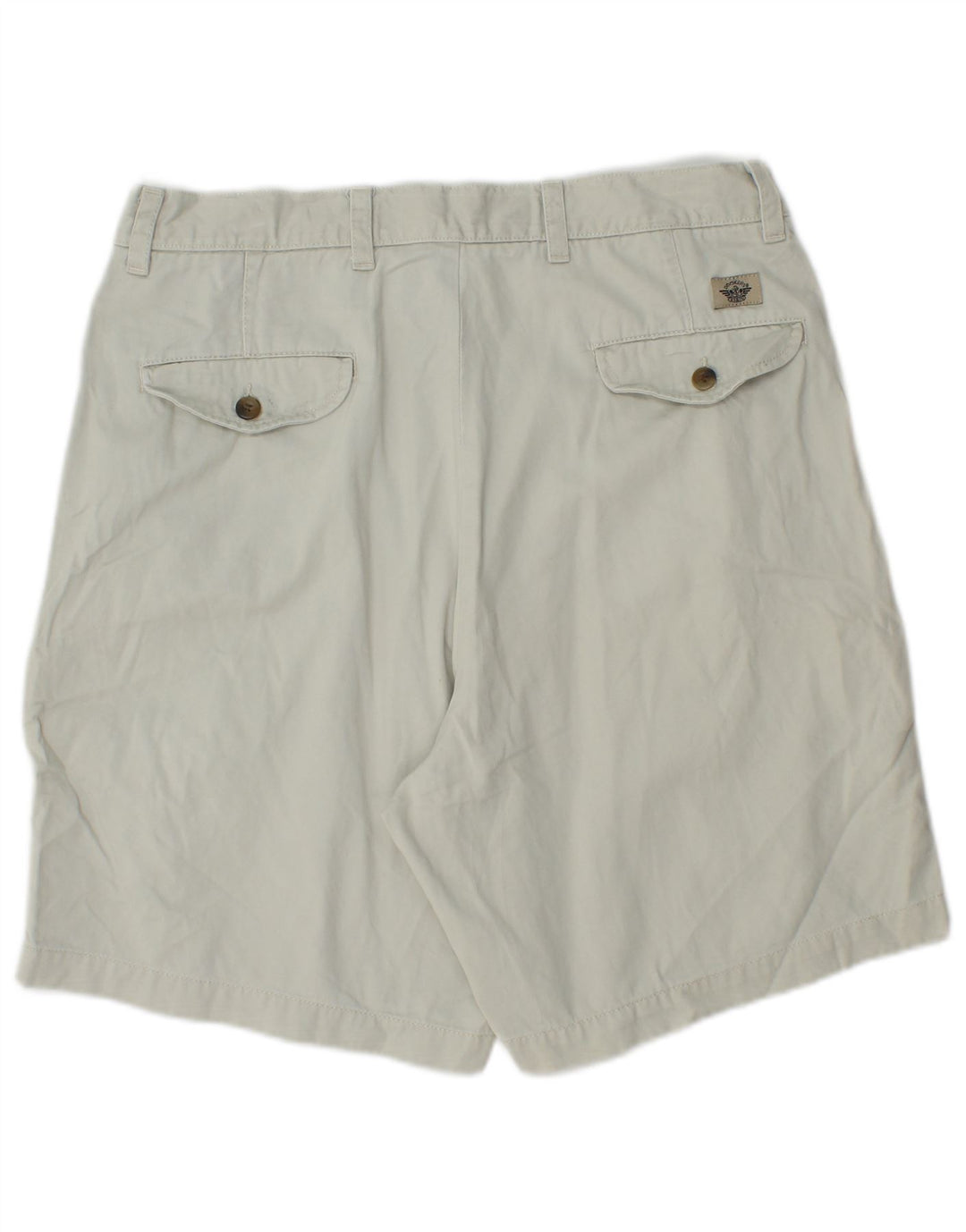 DOCKERS Short Chino Kakis Homme W34 Grand Bleu Coton