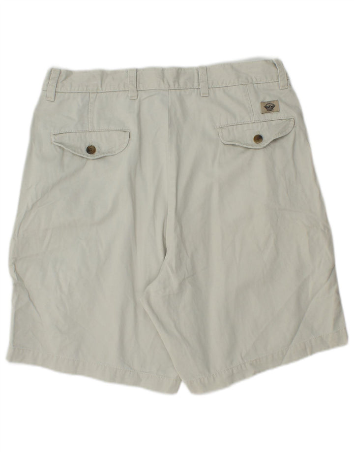 DOCKERS Short Chino Kakis Homme W34 Grand Bleu Coton
