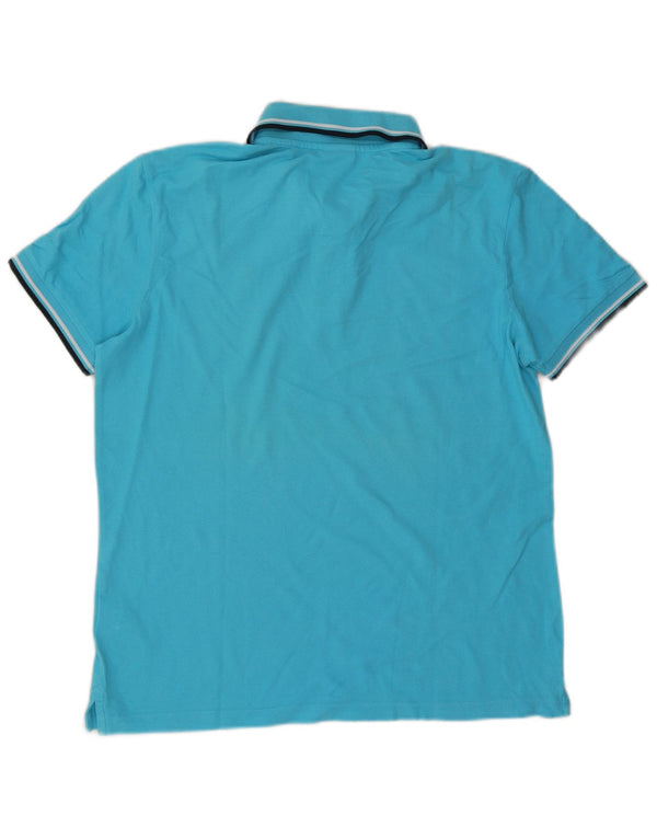 Diadora Polo Homme Grand Bleu Coton
