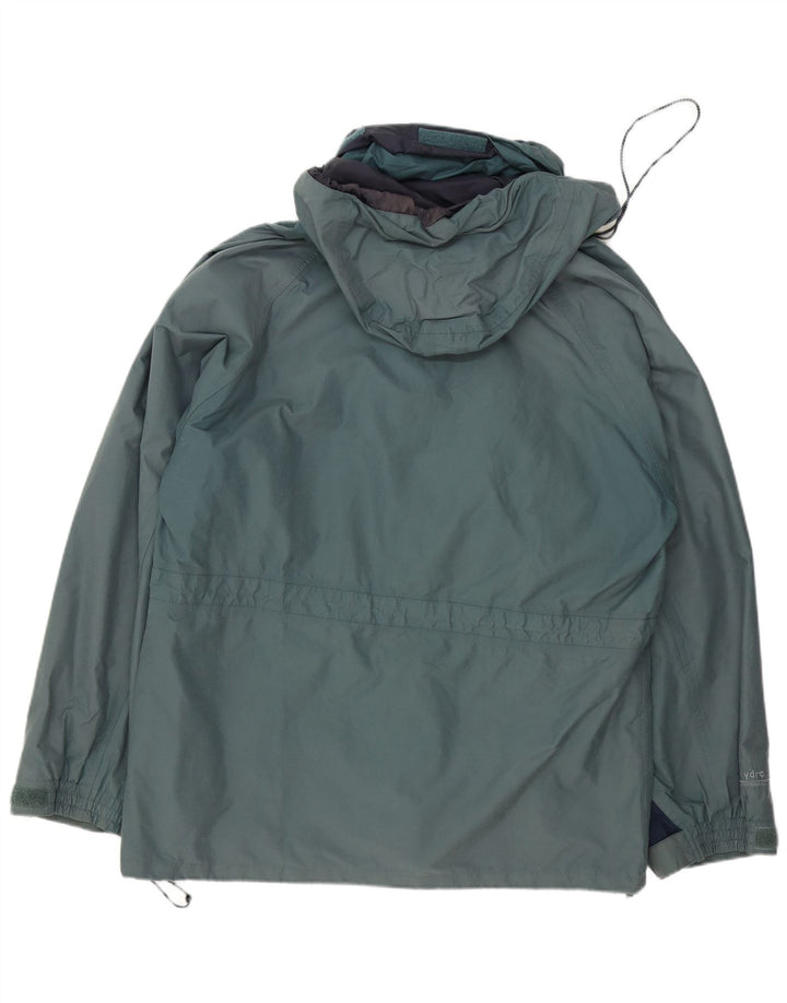 Sprayway Veste coupe-vent à capuche pour homme UK 40 Large Bleu Polyamide