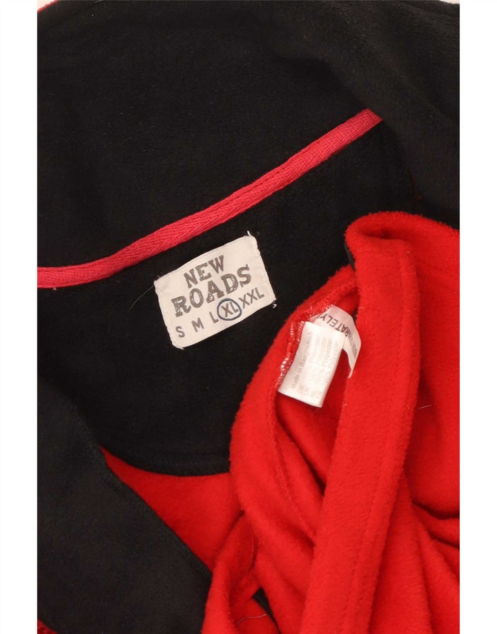 New Roads Veste Polaire Homme UK 42 XL Rouge Polyester