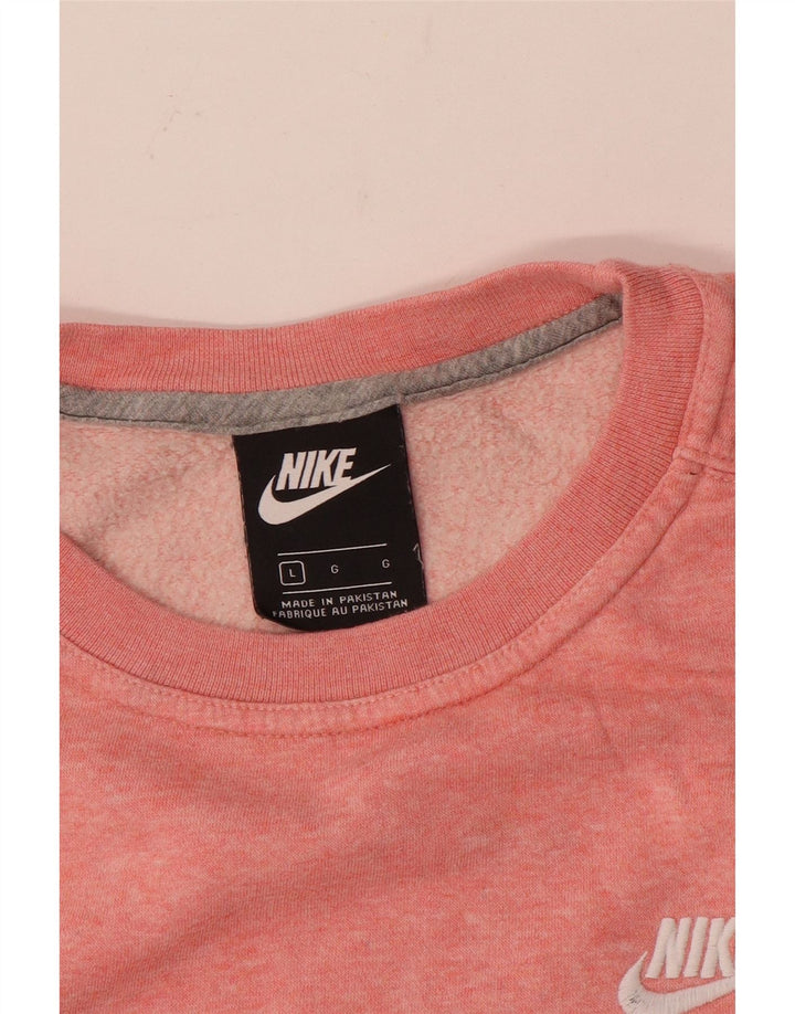 Nike Sweat-shirt pour femme UK 16 Large Rose moucheté