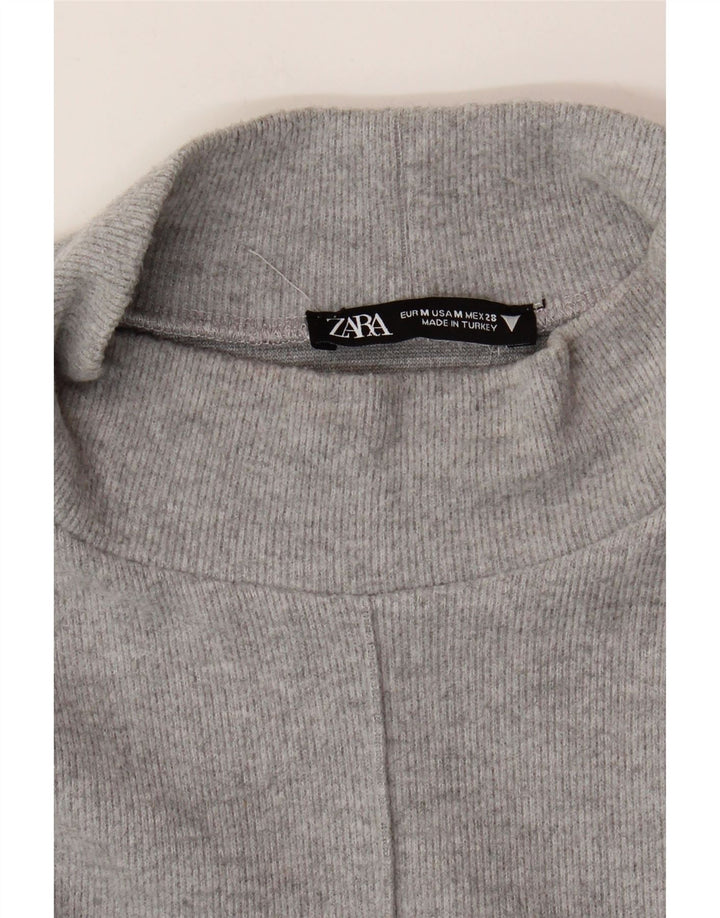 Zara Robe droite pour femme UK 12 Gris moyen
