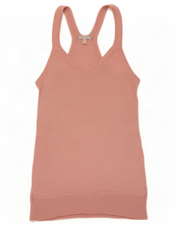 Massimo Dutti Débardeur pour femme UK 12 Rose moyen