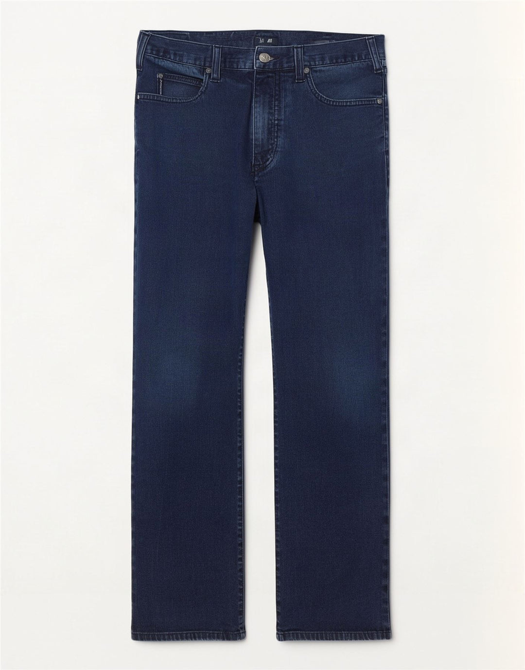 Armani Jean droit coupe droite W36 L28 bleu coton pour homme