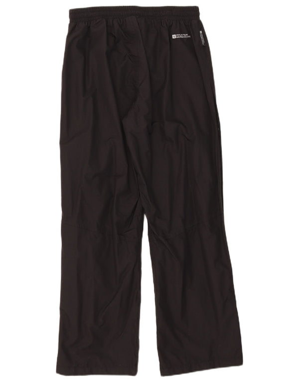 Mountain Warehouse Pantalon imperméable pour femme UK 10 Small Noir Nylon