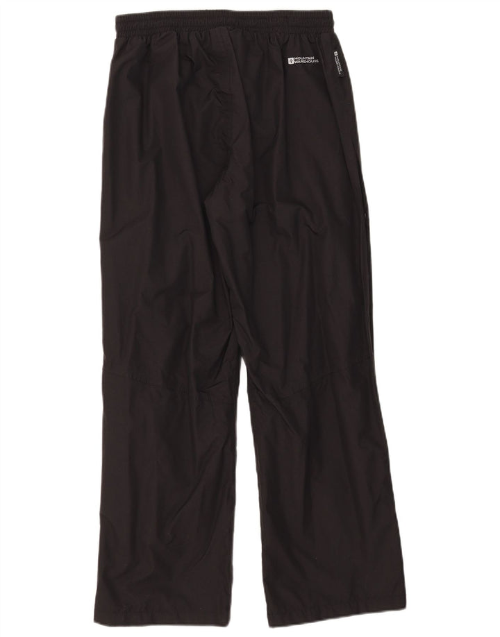 Mountain Warehouse Pantalon imperméable pour femme UK 10 Small Noir Nylon