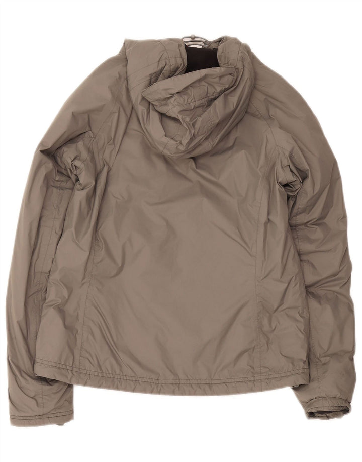 K-Way Veste coupe-vent à capuche pour femme US 8 Gris moyen