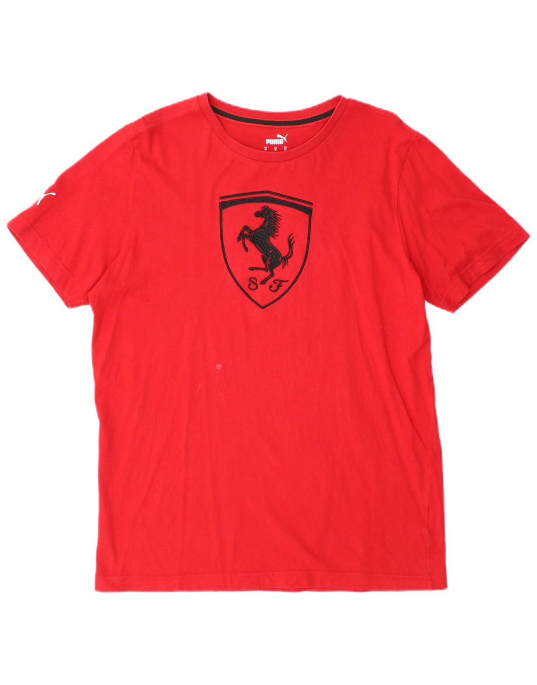 Puma Tee-Shirt Ferrari Graphic Homme Rouge Moyen