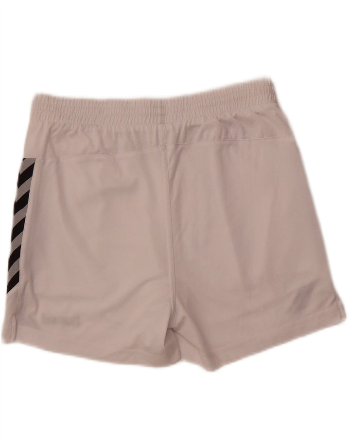 HUMMEL Short de Sport Authentic Graphic Homme Blanc Moyen