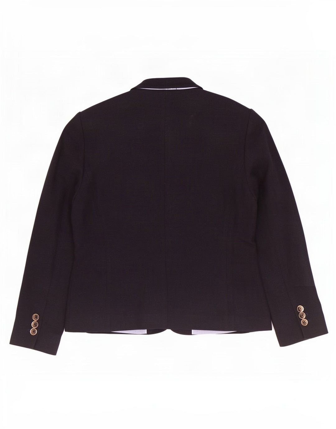 Massimo Dutti Veste Blazer 1 Bouton Femme EU 44 XL Coton Noir