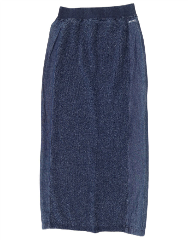 Blue Willi's Jupe Midi Femme Moyen W28 Coton Bleu