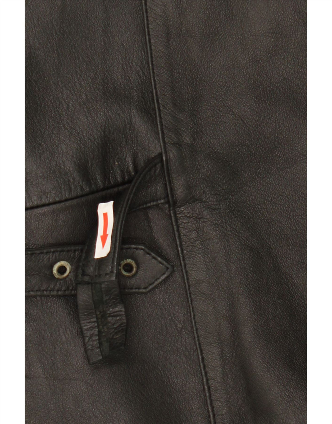 gilet en cuir homme vintage noir moyen