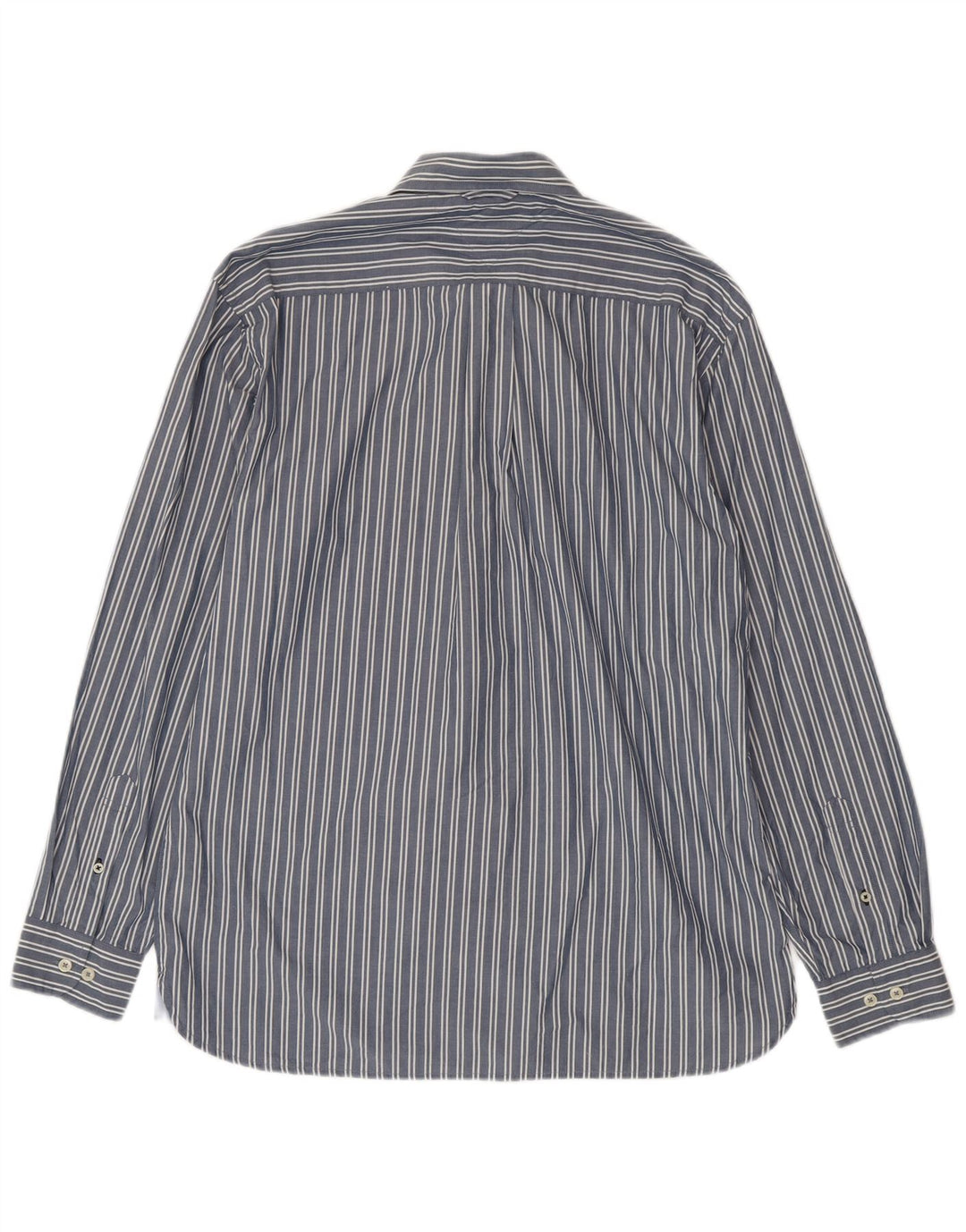 Tommy Hilfiger Chemise Homme Bleu Moyen Rayé Coton