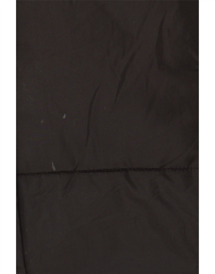 Free People Veste matelassée surdimensionnée pour femme UK 46 Large Noir Polyester