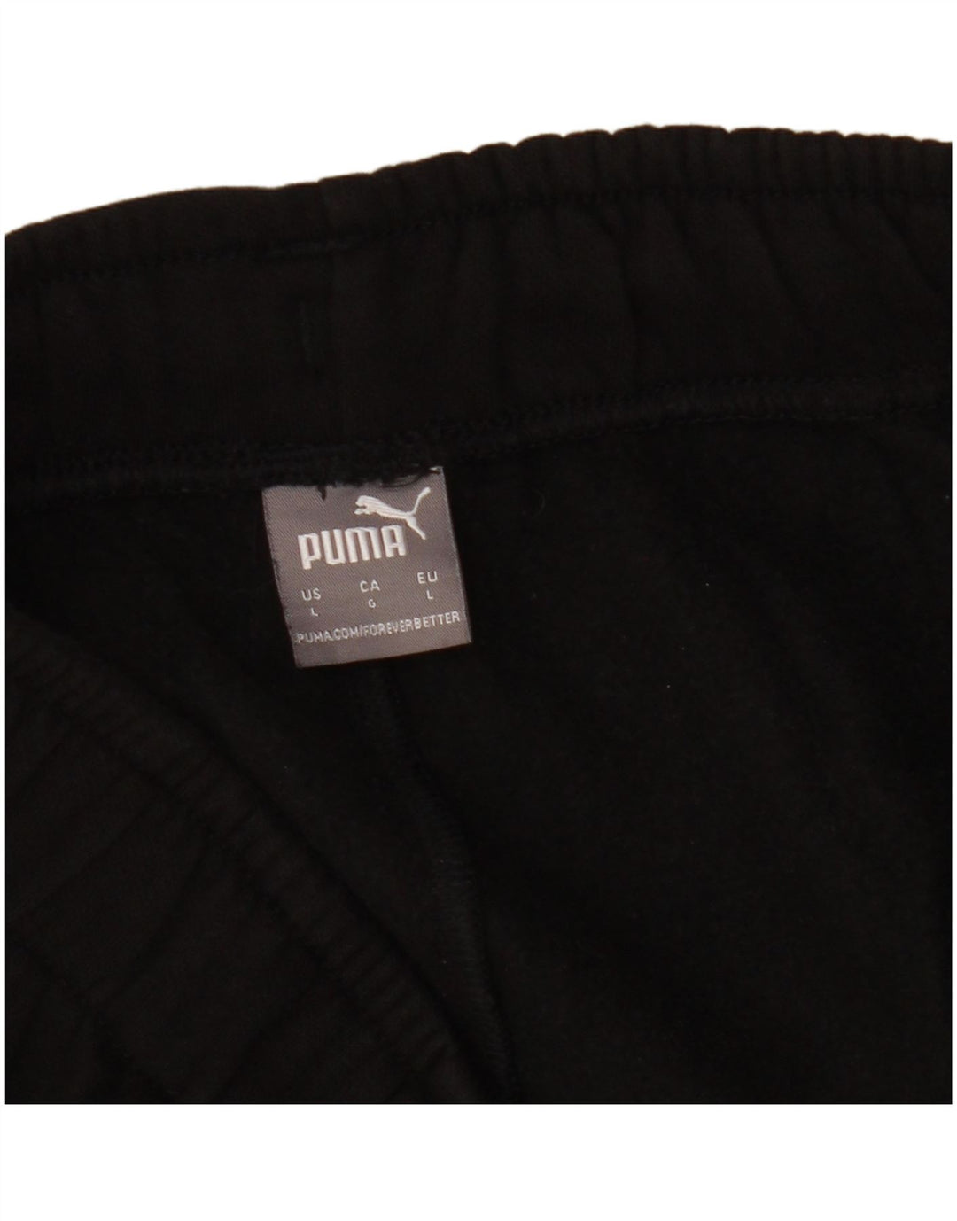 Puma Pantalon de survêtement pour homme Noir Taille L